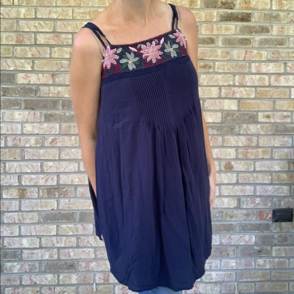 Embroidered Babydoll Top by American Eagle